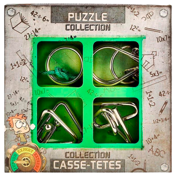 Joc educativ Eureka Junior Metal Puzzles Dezvoltare, 6+ photo 1