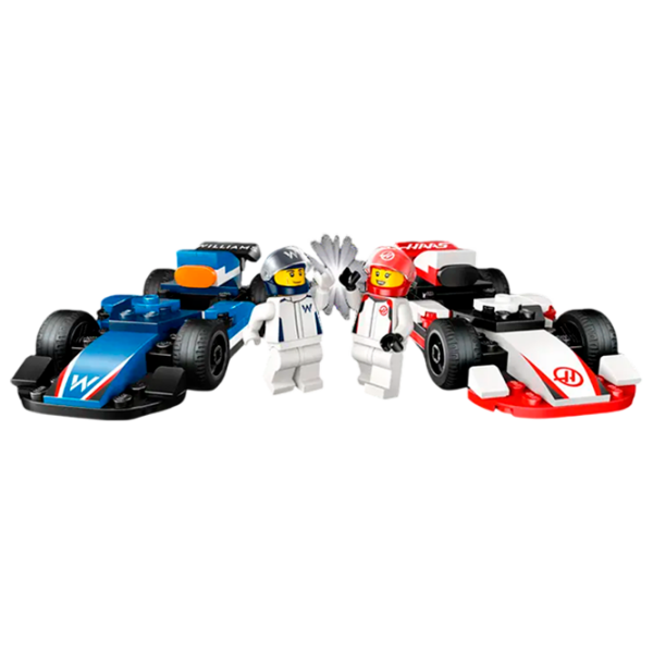 Constructor LEGO F1 Williams Racing & Haas Multicolor Numărul de piese 92, 4+ photo 4
