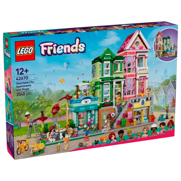 Constructor LEGO Heartlake City Apart Multicolor Numărul de piese 2040, 12+ photo 1