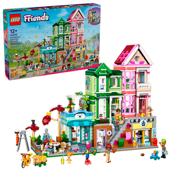 Constructor LEGO Heartlake City Apart Multicolor Numărul de piese 2040, 12+ photo 2