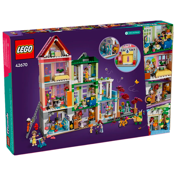 Constructor LEGO Heartlake City Apart Multicolor Numărul de piese 2040, 12+ photo 8