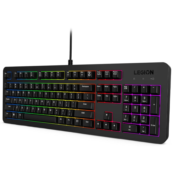 Tastatură Lenovo Legion K310 Black Gaming, Cu fir photo 2