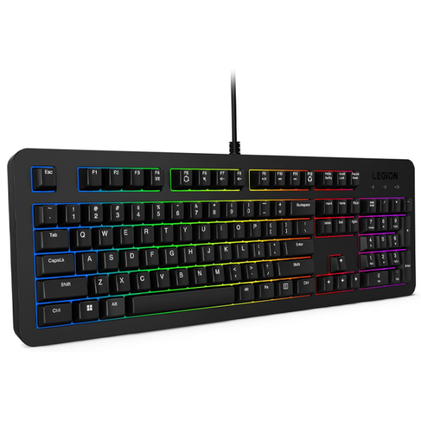 Tastatură Lenovo Legion K310 Black Gaming, Cu fir photo 3