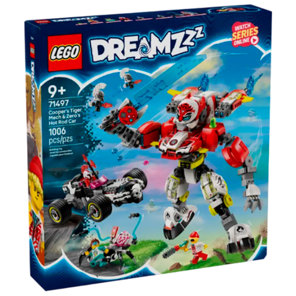 Constructor LEGO Cooper'S Tiger Mech Multicolor Numărul de piese 1006, 9+ photo 1