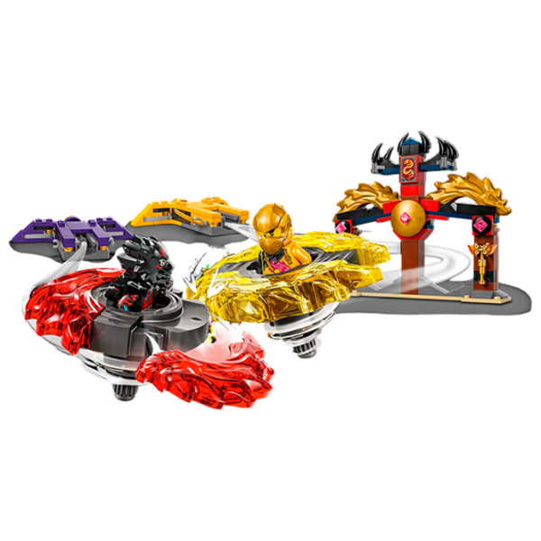 Constructor LEGO Dragon Spinjitzu Bat Multicolor Numărul de piese 186, 6+ photo 3