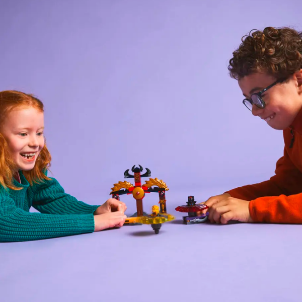 Constructor LEGO Dragon Spinjitzu Bat Multicolor Numărul de piese 186, 6+ photo 4