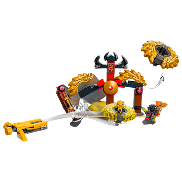Constructor LEGO Dragon Spinjitzu Bat Multicolor Numărul de piese 186, 6+ photo 5