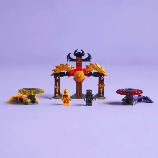 Constructor LEGO Dragon Spinjitzu Bat Multicolor Numărul de piese 186, 6+ photo 7