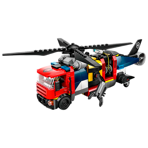Constructor LEGO Fire Truck and Submarine Multicolor Numărul de piese 874, 7+ photo 4