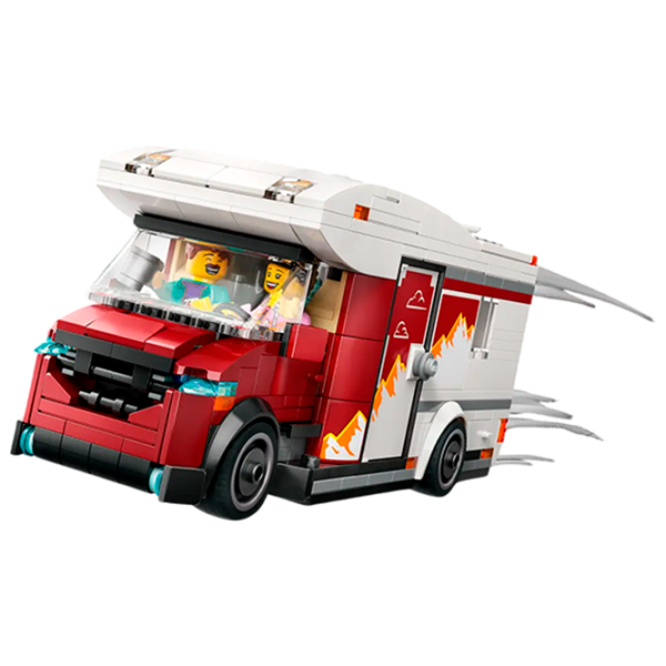 Constructor LEGO Holiday Adventure Camper Van Multicolor Numărul de piese 385, 6+ photo 2
