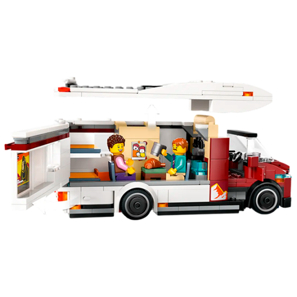 Constructor LEGO Holiday Adventure Camper Van Multicolor Numărul de piese 385, 6+ photo 4