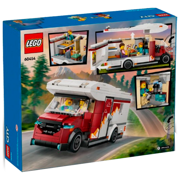 Constructor LEGO Holiday Adventure Camper Van Multicolor Numărul de piese 385, 6+ photo 8