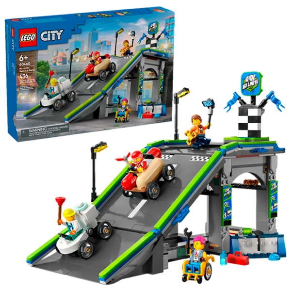 Constructor LEGO No Limits: Race Car Ramp Truck Multicolor Numărul de piese 436, 6+ photo 2
