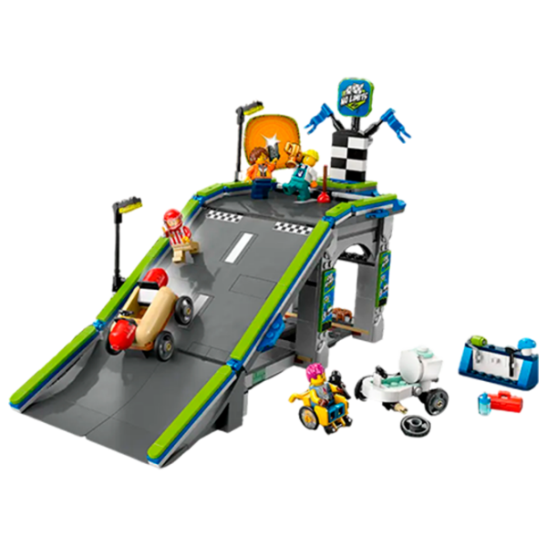 Constructor LEGO No Limits: Race Car Ramp Truck Multicolor Numărul de piese 436, 6+ photo 3