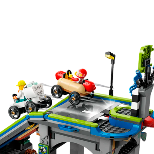 Constructor LEGO No Limits: Race Car Ramp Truck Multicolor Numărul de piese 436, 6+ photo 5