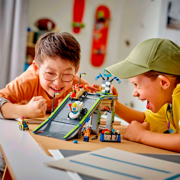 Constructor LEGO No Limits: Race Car Ramp Truck Multicolor Numărul de piese 436, 6+ photo 8