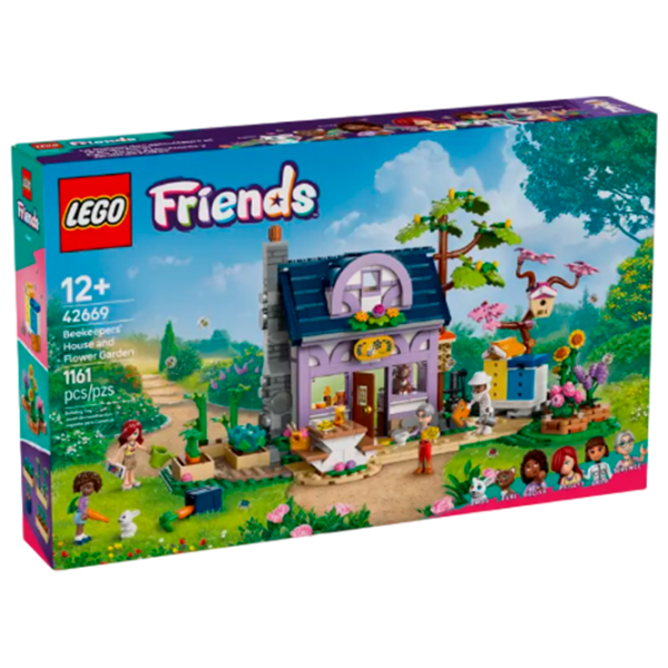 Constructor LEGO Beekeepers House and Flower Garden Multicolor Numărul de piese 1161, 12+ photo 1