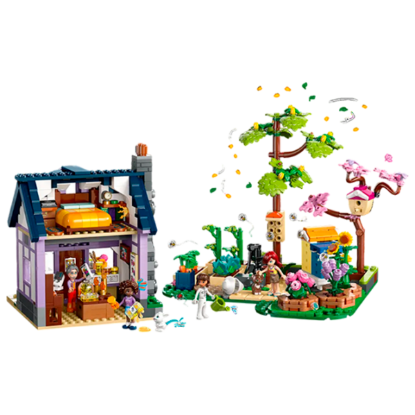 Constructor LEGO Beekeepers House and Flower Garden Multicolor Numărul de piese 1161, 12+ photo 3