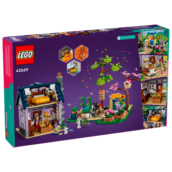Constructor LEGO Beekeepers House and Flower Garden Multicolor Numărul de piese 1161, 12+ photo 8