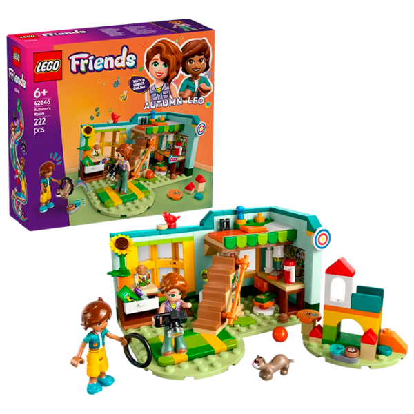 Constructor LEGO Autumn's Room Multicolor Numărul de piese 222, 6+ photo 3