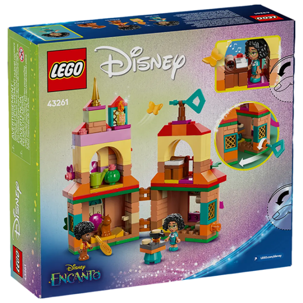Constructor LEGO Encanto Mini House Multicolor Numărul de piese 186, 5+ photo 8