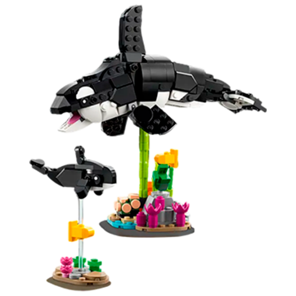 Constructor LEGO Panda Family Multicolor Numărul de piese 626, 8+ photo 5