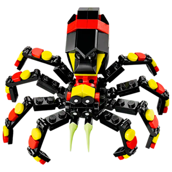 Constructor LEGO Surprising Spider Multicolor Numărul de piese 153, 7+ photo 3