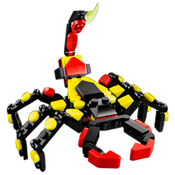 Constructor LEGO Surprising Spider Multicolor Numărul de piese 153, 7+ photo 5