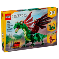 Constructor LEGO Medieval Dragon Multicolor Numărul de piese 715, 9+