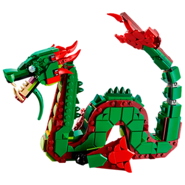 Constructor LEGO Medieval Dragon Multicolor Numărul de piese 715, 9+ photo 4