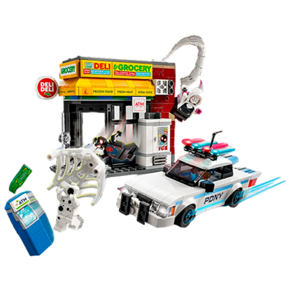 Constructor LEGO Miles Morales VS The Spot Multicolor Numărul de piese 375, 9+ photo 2