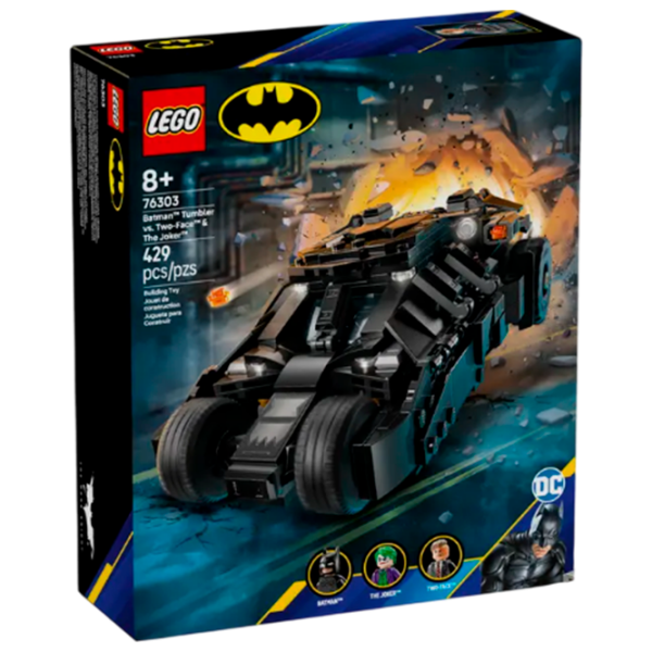 Constructor LEGO Batman VS Two Face and The Joker Multicolor Numărul de piese 429, 8+ photo 1