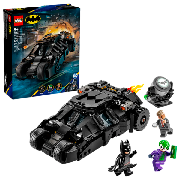 Constructor LEGO Batman VS Two Face and The Joker Multicolor Numărul de piese 429, 8+ photo 2