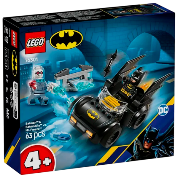 Constructor LEGO Batman VS Mr Freeze Multicolor Numărul de piese 63 , 4+ photo 1