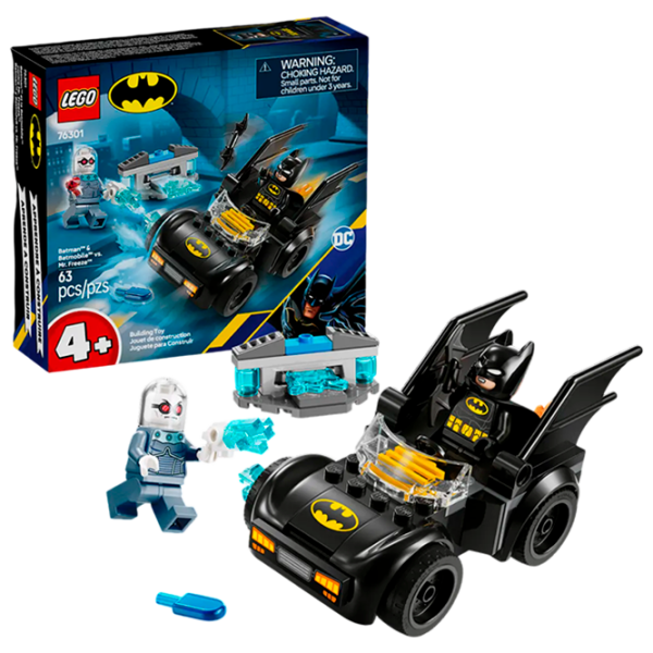 Constructor LEGO Batman VS Mr Freeze Multicolor Numărul de piese 63 , 4+ photo 2