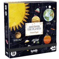 Puzzle Londji Discover the Planets (PZ554) Количество деталей: 100, Рекомендуемый возраст: 6+