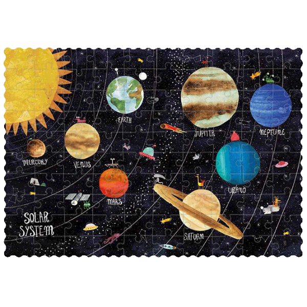 Puzzle Londji Discover the Planets (PZ554) Количество деталей: 100, Рекомендуемый возраст: 6+ photo 2