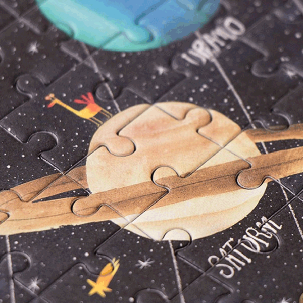 Puzzle Londji Discover the Planets (PZ554) Количество деталей: 100, Рекомендуемый возраст: 6+ photo 4