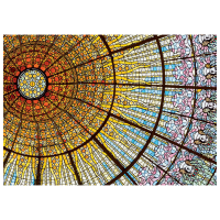 Puzzle Educa Palace Of Catalan Music (19256) Numărul de piese: 1000, Vârsta recomandată: 14+