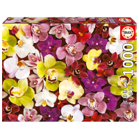 Puzzle Educa Orchid Collage (19558) Numărul de piese: 1000, Vârsta recomandată: 14+
