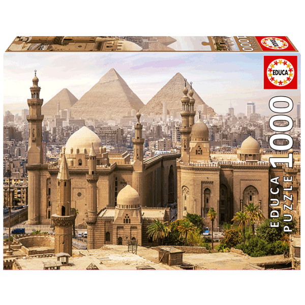 Puzzle Educa Cairo, Egypt (19611) Numărul de piese: 1000, Vârsta recomandată: 14+ photo 1
