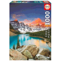 Puzzle Educa Moraine Lake, Banff National Park, Canada (17739) Numărul de piese: 1000, Vârsta recomandată: 9+