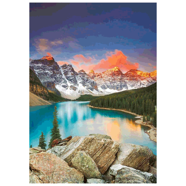 Puzzle Educa Moraine Lake, Banff National Park, Canada (17739) Numărul de piese: 1000, Vârsta recomandată: 9+ photo 2