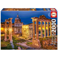 Puzzle Educa Roman forum (19619) Numărul de piese: 2000, Vârsta recomandată: 14+