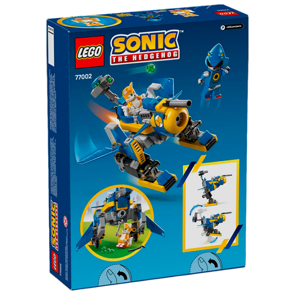 Constructor LEGO Cyclone VS Metal Sonic Multicolor Numărul de piese 283, 8+ photo 6