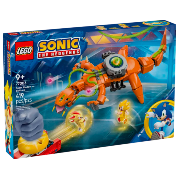 Constructor LEGO Super Shadow VS Boilizard Multicolor Numărul de piese 413, 9+ photo 1