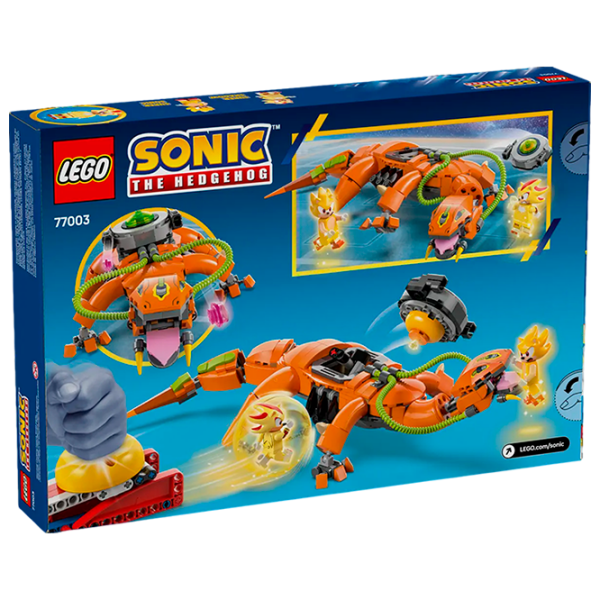 Constructor LEGO Super Shadow VS Boilizard Multicolor Numărul de piese 413, 9+ photo 6