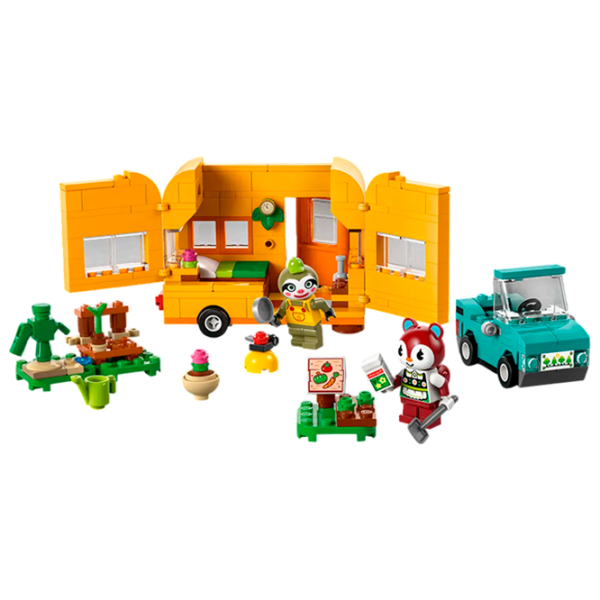 Constructor LEGO Leif's Caravan & Garden Shop Multicolor Numărul de piese 255, 7+ photo 3