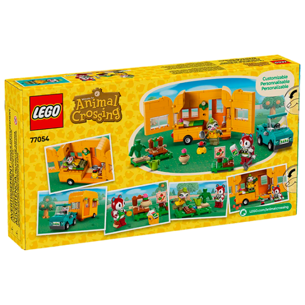Constructor LEGO Leif's Caravan & Garden Shop Multicolor Numărul de piese 255, 7+ photo 6