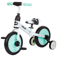 Bicicletă fără pedale Chipolino Max Bike 10" White  Metal / Pentru copii